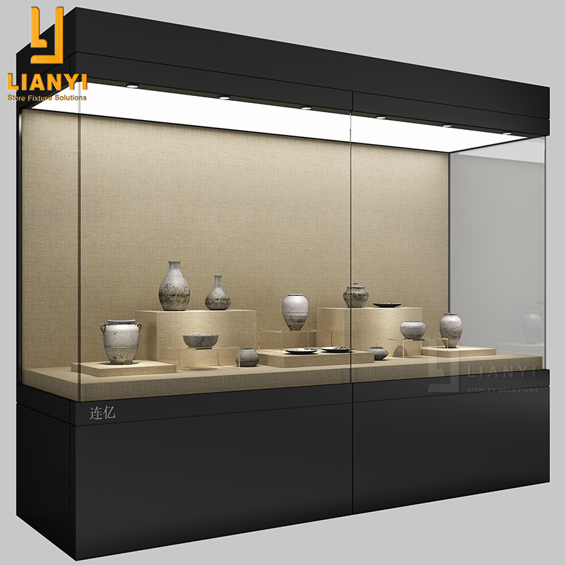 LTD-01 Museum Wall Display Cabinets 