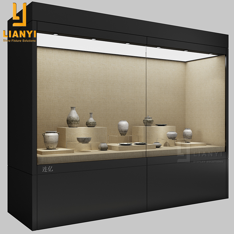 LTD-01 Museum Wall Display Cabinets 