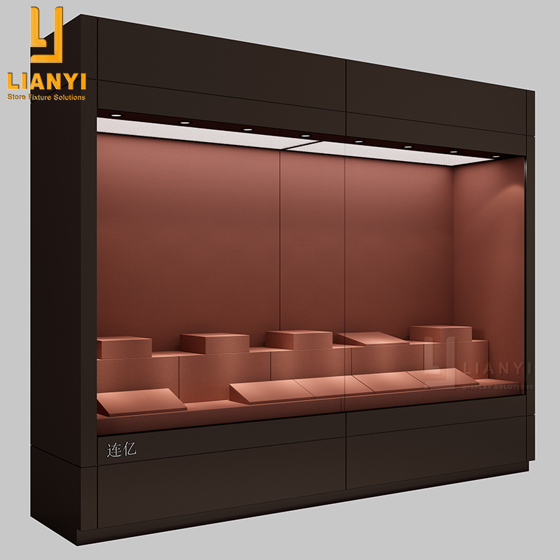 LTD-01 Museum Wall Display Cabinets 